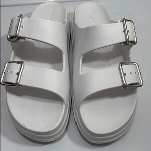 Platform sandals by J/Slide Size 10